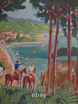 Affiche Ancienne et Originale, SNCF, circa 1950