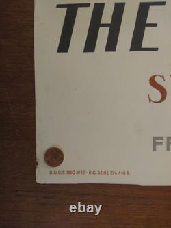 Affiche Ancienne et Originale, SNCF, circa 1950