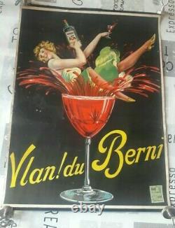 Affiche Ancienne original Vlan Du Berni