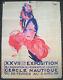 Affiche Art Deco Beaux Arts Cannes Cercle Nautique Jean Gabriel Domergue 1934