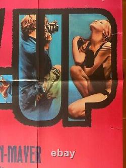 Affiche BLOW-UP Michelangelo ANTONIONI David HEMMINGS Jane BIRKIN 120x160cm 70's