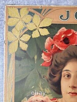 Affiche Belle Époque Art Nouveau Job. Paul Gervais. Hors Concours Paris 1900