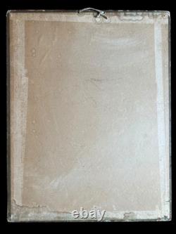 Affiche Cartonnée Publicitaire BISCUITS OLIBET ENJOLRAS Delphin 1900 Ancien