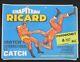 Affiche Chapiteau Ricard Anisette Catch 4 Août 1969 Pornichet Pastis Anis