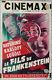 Affiche Cinema Film Le Fils De Frankenstein Boris Karloff Circa 1939