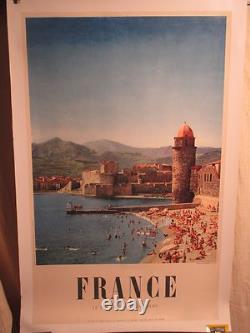 Affiche Collioure Photo Plage