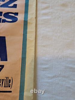 Affiche Corrida Arènes du soleil d'or Toulouse 1958 45X90Cm Angel Peralta El Pio