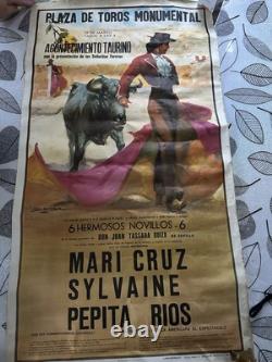 Affiche Corrida Toros Plaza De Toros Monumental