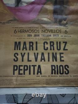 Affiche Corrida Toros Plaza De Toros Monumental