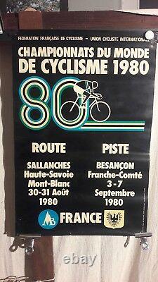 Affiche Cyclisme Championnat De Monde Graphique