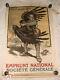 Affiche Emprunt National 1914-1918 Illustrée Par M. Falser