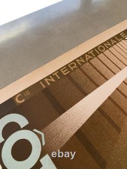 Affiche FIX MASSEAU COTE D'AZUR 1982 contre signée au crayon