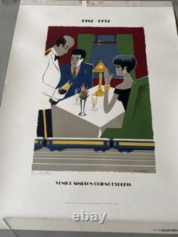 Affiche FIX MASSEAU contre signée au Crayon