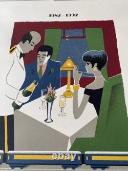 Affiche FIX MASSEAU contre signée au Crayon