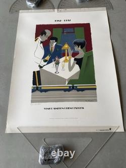 Affiche FIX MASSEAU contre signée au Crayon