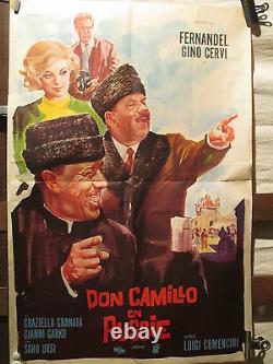Affiche Fernandel Don Camillo Russie
