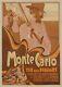 Affiche Hohenstein Tir Aux Pigeons Monte-carlo Monaco Chasse Fusil 1900