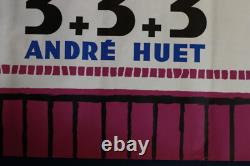 Affiche Lefor Openo André Huet Trois générations un seul drap