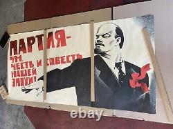 Affiche Lenine Parti 1984