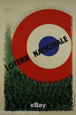 Affiche, Loterie Nationale (Cible), Par Ravo René
