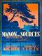 Affiche Manon Des Sources Marcel Pagnol Provence Aubagne 120x160cm 1952