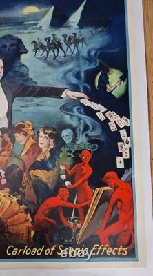 Affiche Magie George, magic Poster, circus, freakshow