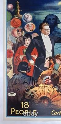 Affiche Magie George, magic Poster, circus, freakshow