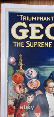 Affiche Magie George, magic Poster, circus, freakshow