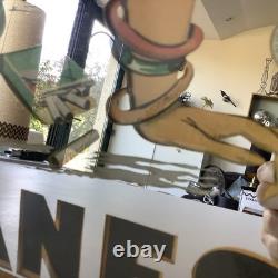 Affiche Miroir GITANES Cigarette Vintage Dransy (1883-1935) Originale D'époque