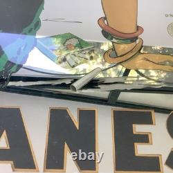 Affiche Miroir GITANES Cigarette Vintage Dransy (1883-1935) Originale D'époque