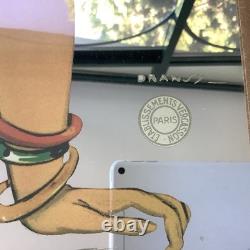 Affiche Miroir GITANES Cigarette Vintage Dransy (1883-1935) Originale D'époque