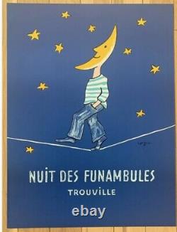 Affiche Nuit des funambules Savignac 1985