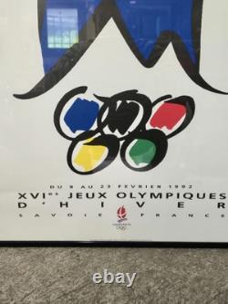 Affiche Original Jeux Olympique D'hivert 1992