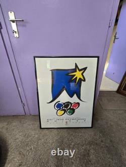 Affiche Original Jeux Olympique D'hivert 1992