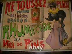 Affiche Originale Ancienne Luc Beguey Rhumicide