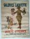 Affiche Originale Aux Galeries Lafayette Jouets Etrennes 1918 Georges Redon