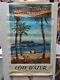 Affiche Originale Céria 1951 Côte D'azur Chemin De Fer 100 X 62 Cm
