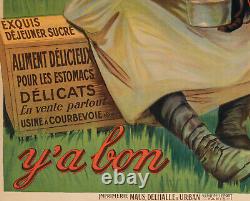 Affiche Originale Giacomo de Andreis Banania Tirailleur Boisson 1915