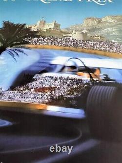Affiche Originale Grand Prix Monaco 1972