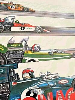 Affiche Originale Grand Prix Monaco 1973