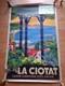 Affiche Originale Lithographiee Station Climatique La Ciotat Annees 30, 40's
