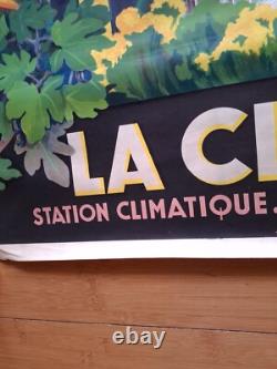Affiche Originale Lithographiee Station Climatique La Ciotat Annees 30, 40's