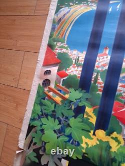 Affiche Originale Lithographiee Station Climatique La Ciotat Annees 30, 40's