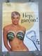 Affiche Originale Perrier Hep, Garçon! 60 X 80 Cm Ogilvy 1992