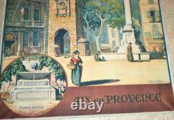 Affiche Originale PLM AIX EN PROVENCE de JEAN JULIEN 87xm x 62 cm