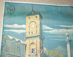 Affiche Originale PLM AIX EN PROVENCE de JEAN JULIEN 87xm x 62 cm
