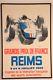 Affiche Originale Ancienne Acf Du Grand Prix De Reims 1965 Circuit De Gueux