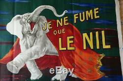 Affiche Originale de CAPPIELLO JE NE FUME QUE LE NIL 1912 L' Éléphant