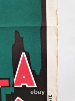 Affiche Paix et Liberté 1951 VACANCES VISITEZ U. R. S. S PAYS DE LA LIBERTÉ