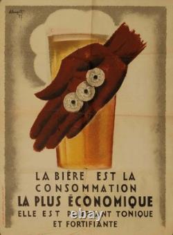 Affiche Poster Biere Economique